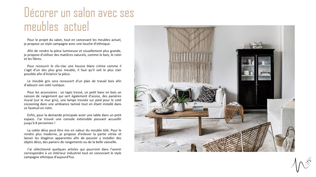 realisation d'un dossier home staging