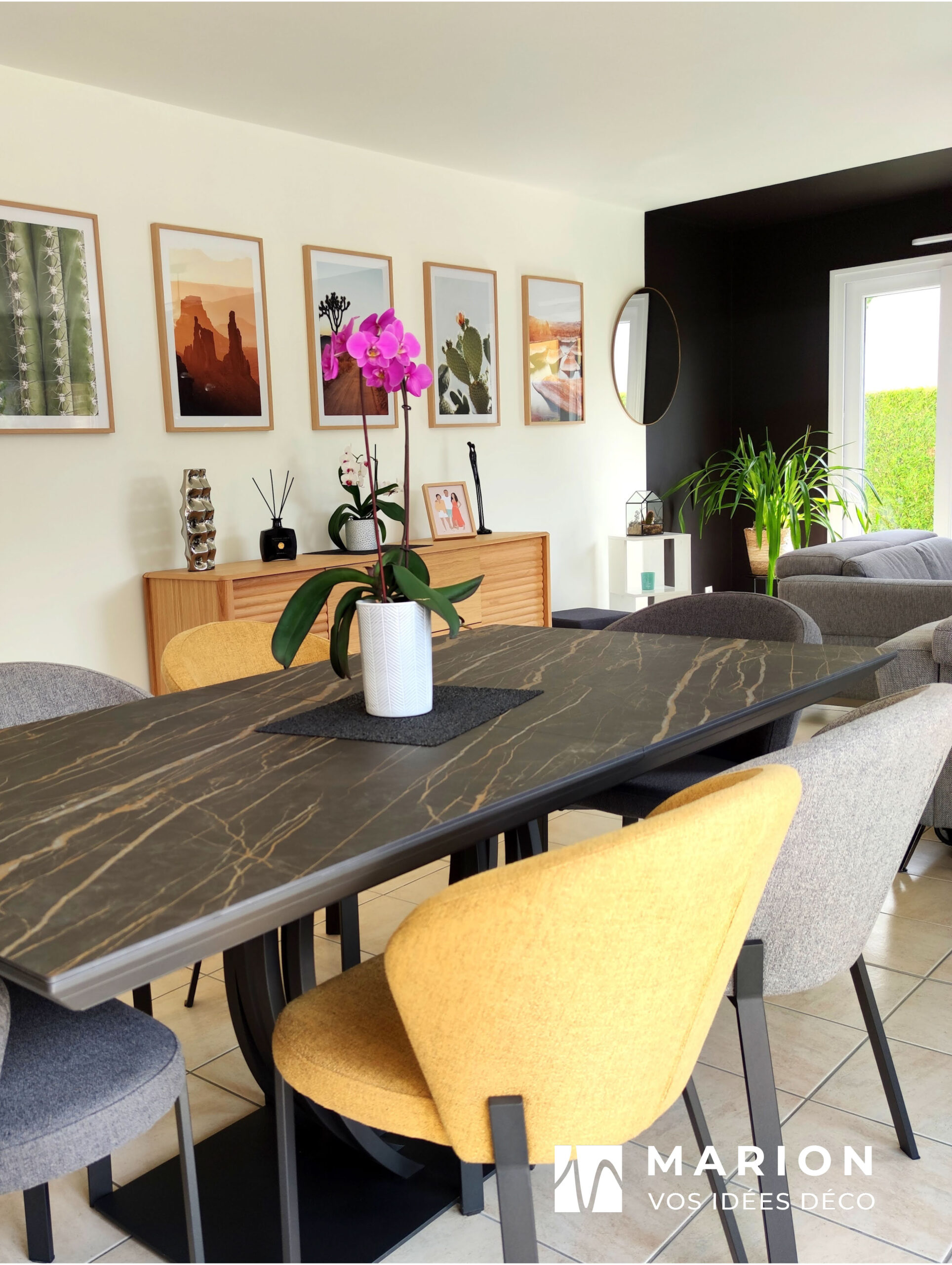 table-repas-marbre-noir-deco-sejour